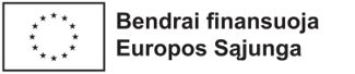 Bendrai finansuoja Europos Sąjunga